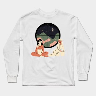 Childhood Friends Quality Time Long Sleeve T-Shirt